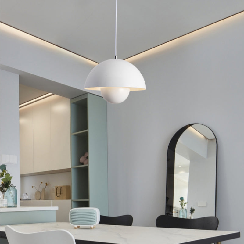 Nordic Aura - Pendelleuchte für Schlafzimmer im Blumentopf