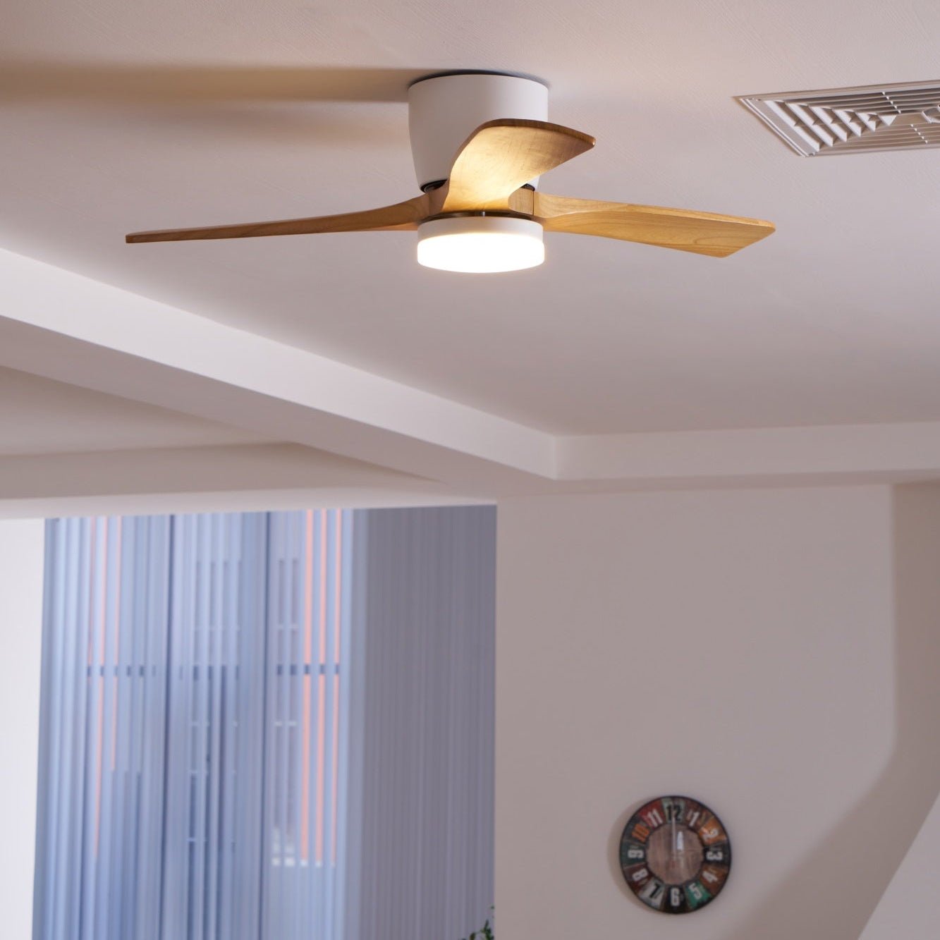 Silja – Nordische Deckenventilator-Lampe