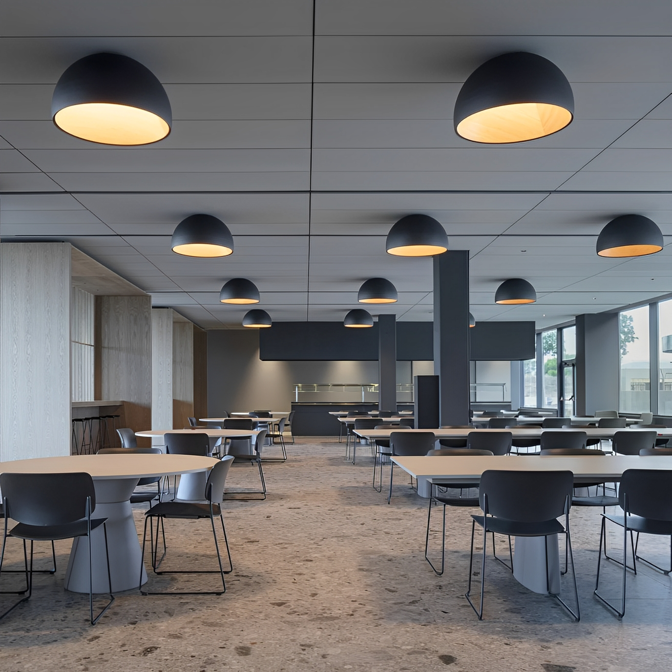 Arven – Runde Deckenleuchte mit Holzdesign im nordischen Stil