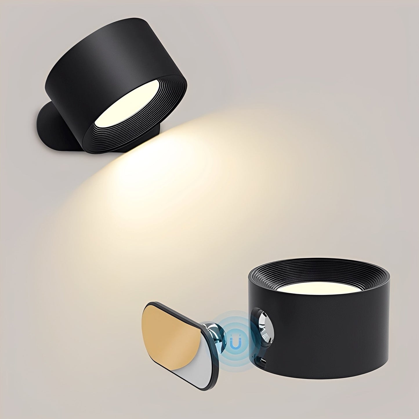 Jana – Wiederaufladbare USB LED Wandleuchte