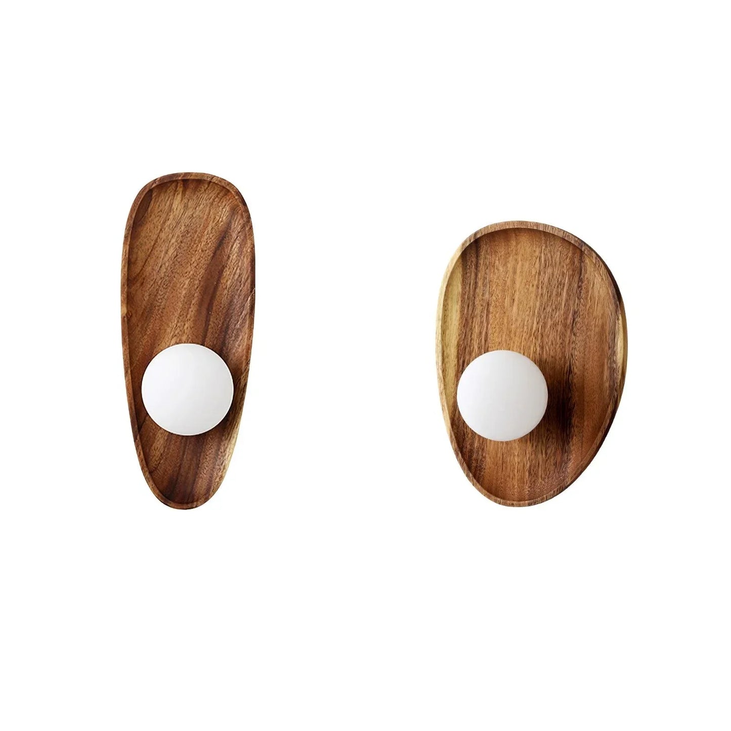 Alani – Wandlampe aus natürlichem Holz