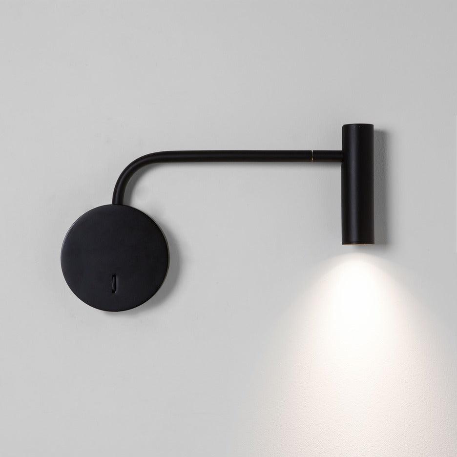 Niva – Runde LED-Wandleuchte mit Spotfunktion