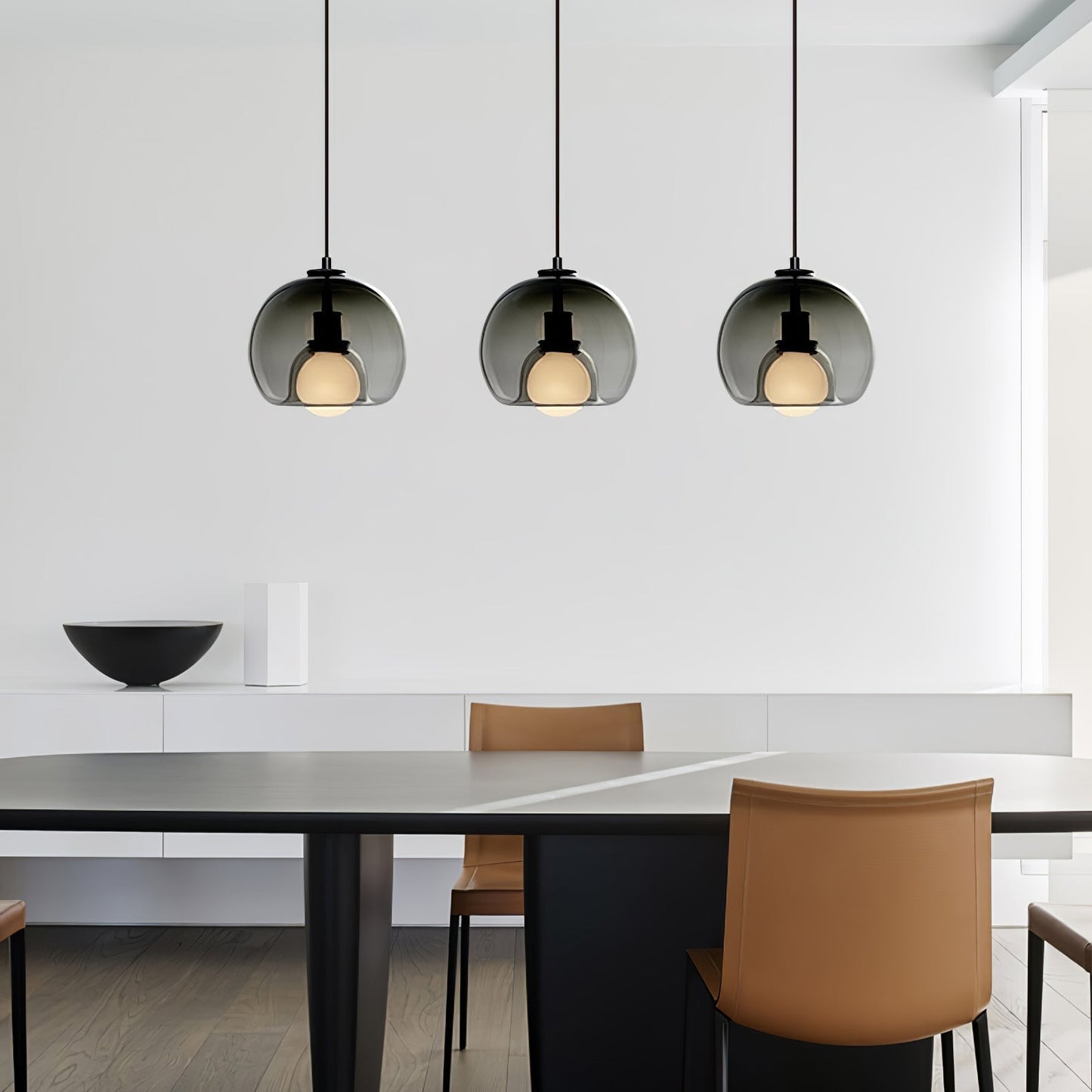 Mila – Modernes Design Glas Pendelleuchte