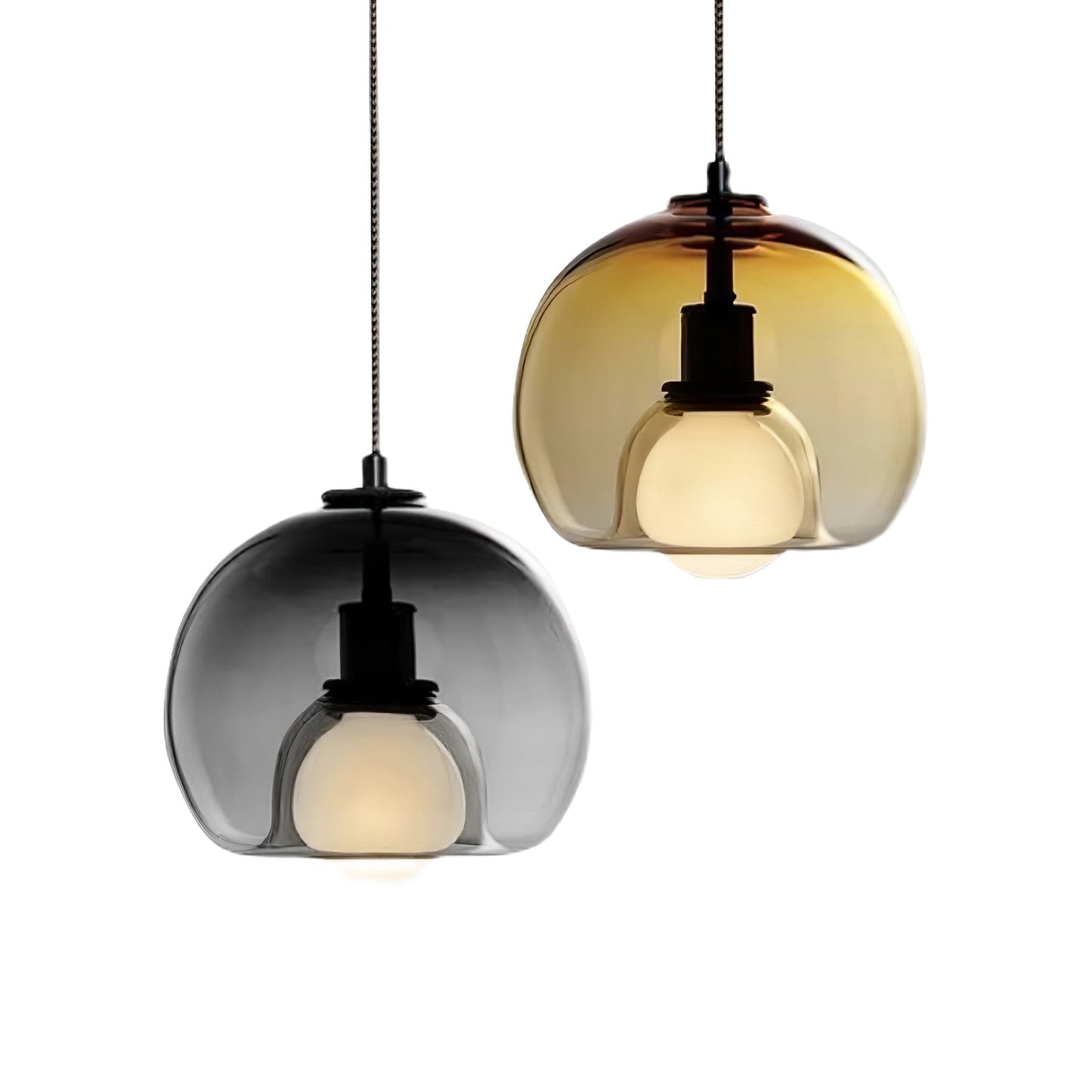 Mila – Modernes Design Glas Pendelleuchte