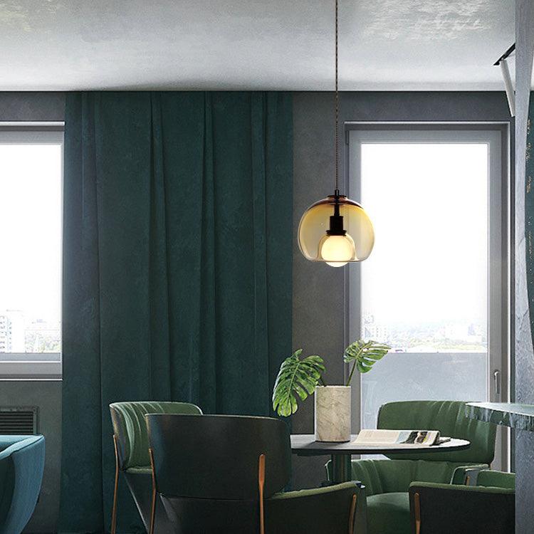 Mila – Modernes Design Glas Pendelleuchte