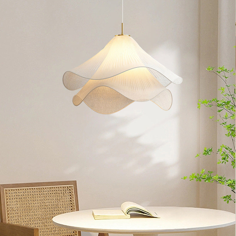 Elayne – Nordische Stoffleuchte im Cream-Design