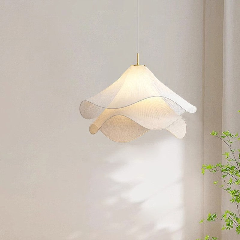 Elayne – Nordische Stoffleuchte im Cream-Design