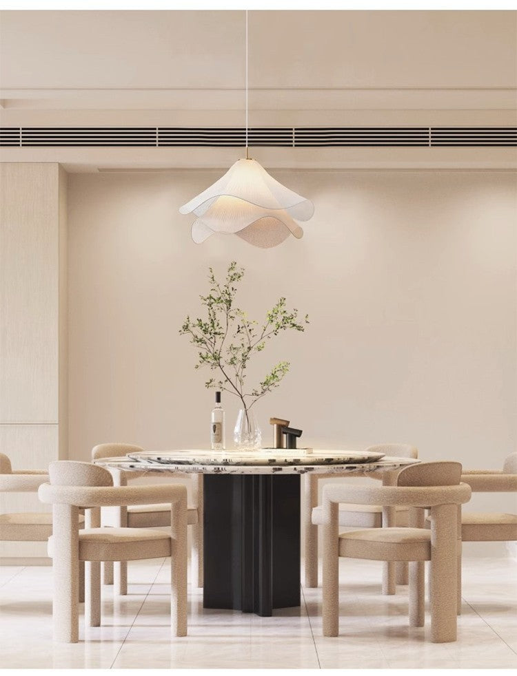 Elayne – Nordische Stoffleuchte im Cream-Design