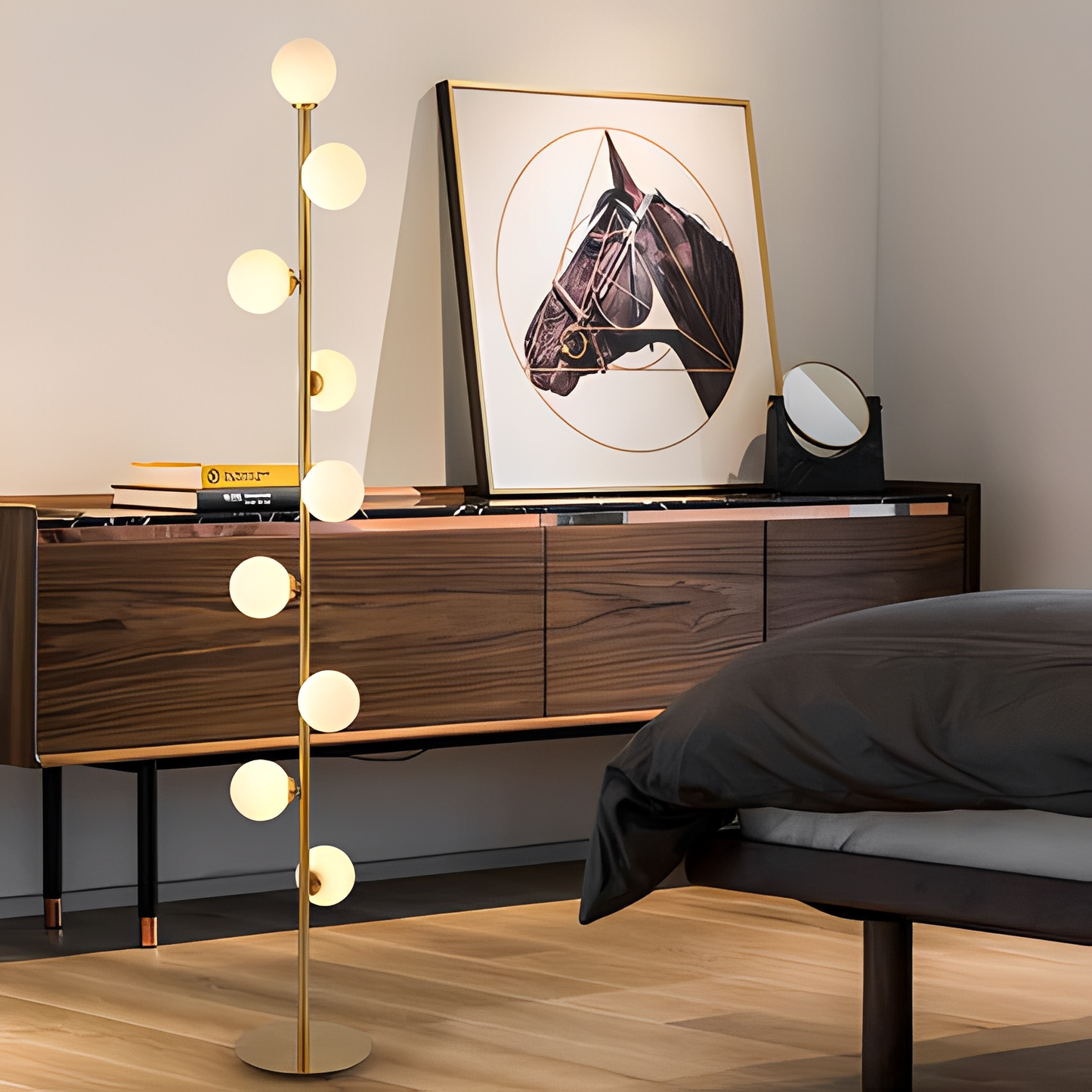 Selvina – Zeitgenössische Stehlampe im Minimalstil