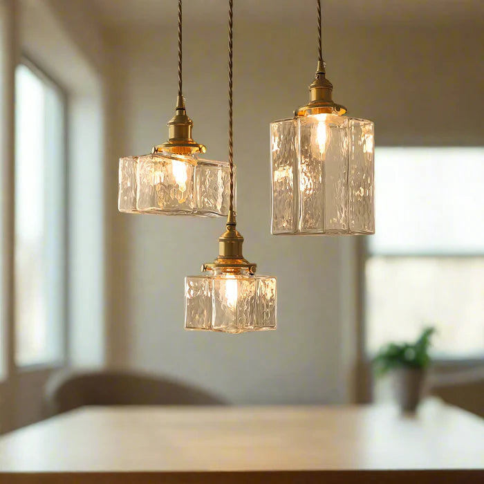 Kian – Stilvolle Pendelleuchte aus Glas