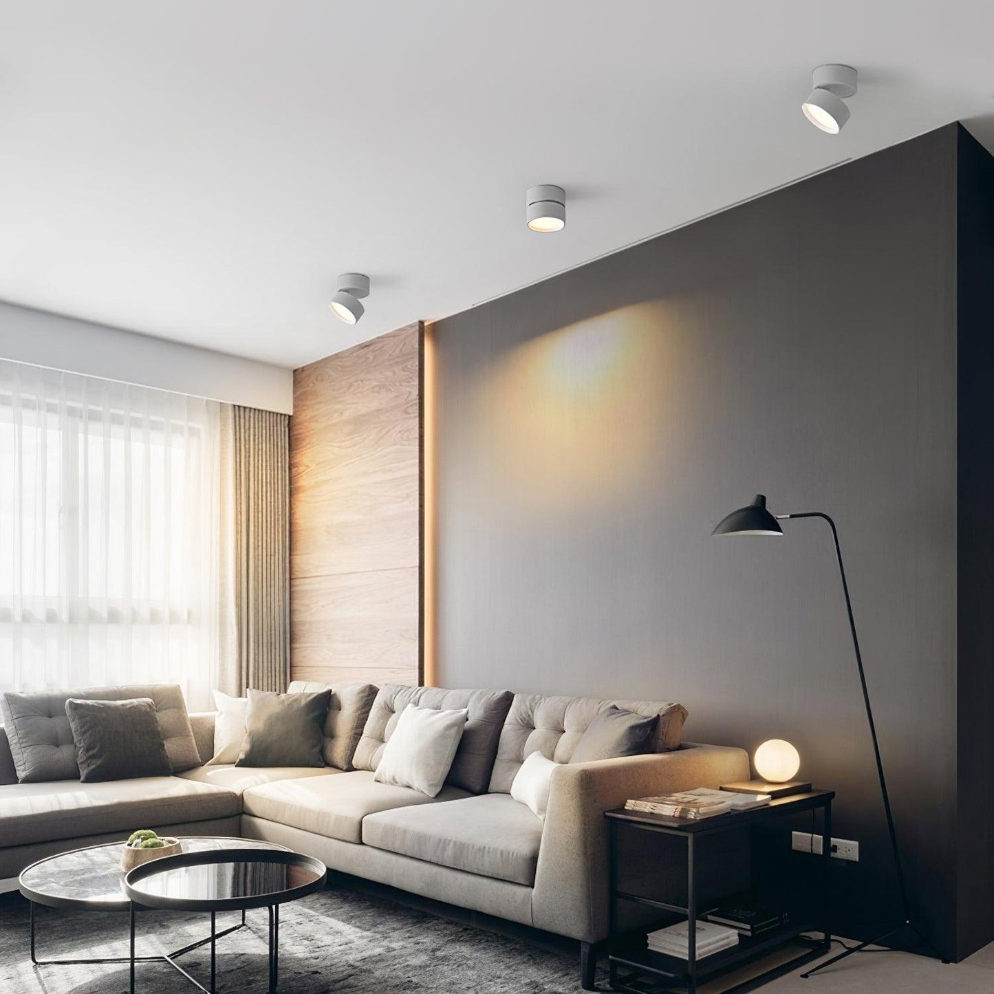 Elyra – LED Klappbare Deckenlampe im Modernen Stil