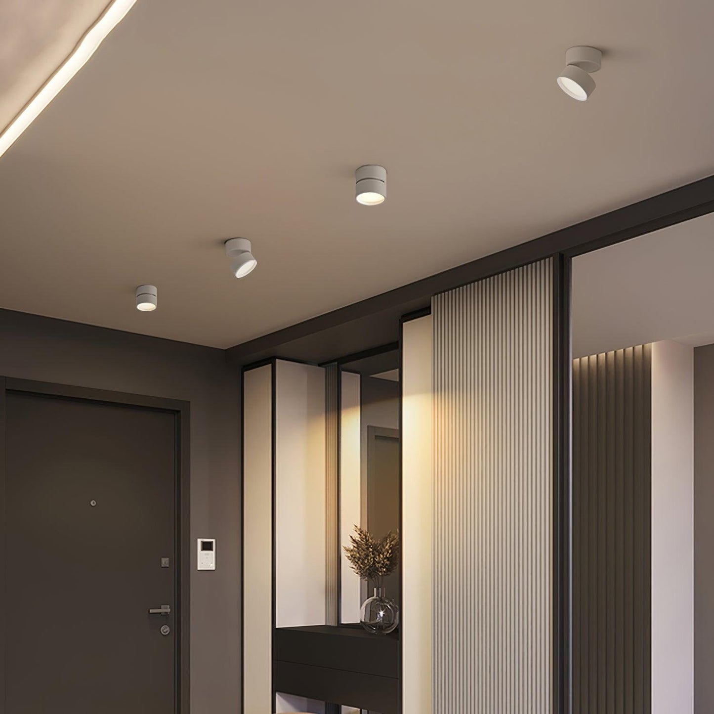 Elyra – LED Klappbare Deckenlampe im Modernen Stil