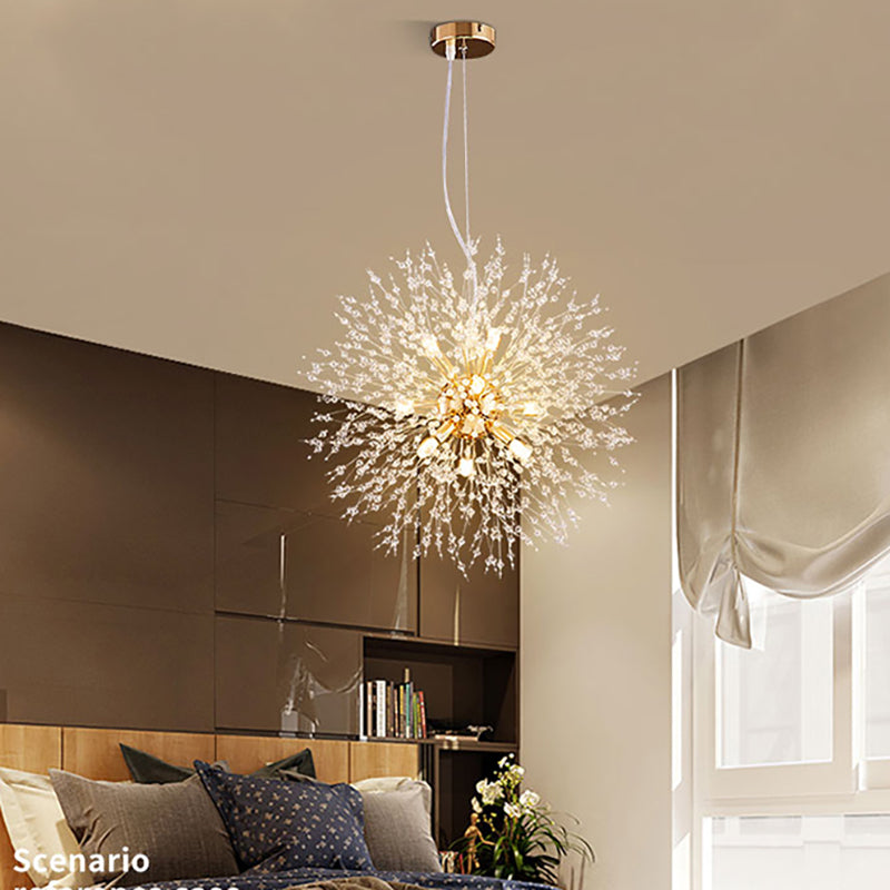 KristallKlar – Elegante LED-Pendelleuchte mit Lichtbrechungseffekt