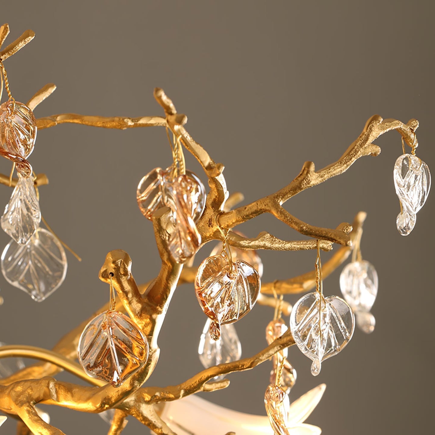 Fiori – Leuchter aus Glas und Kupfer