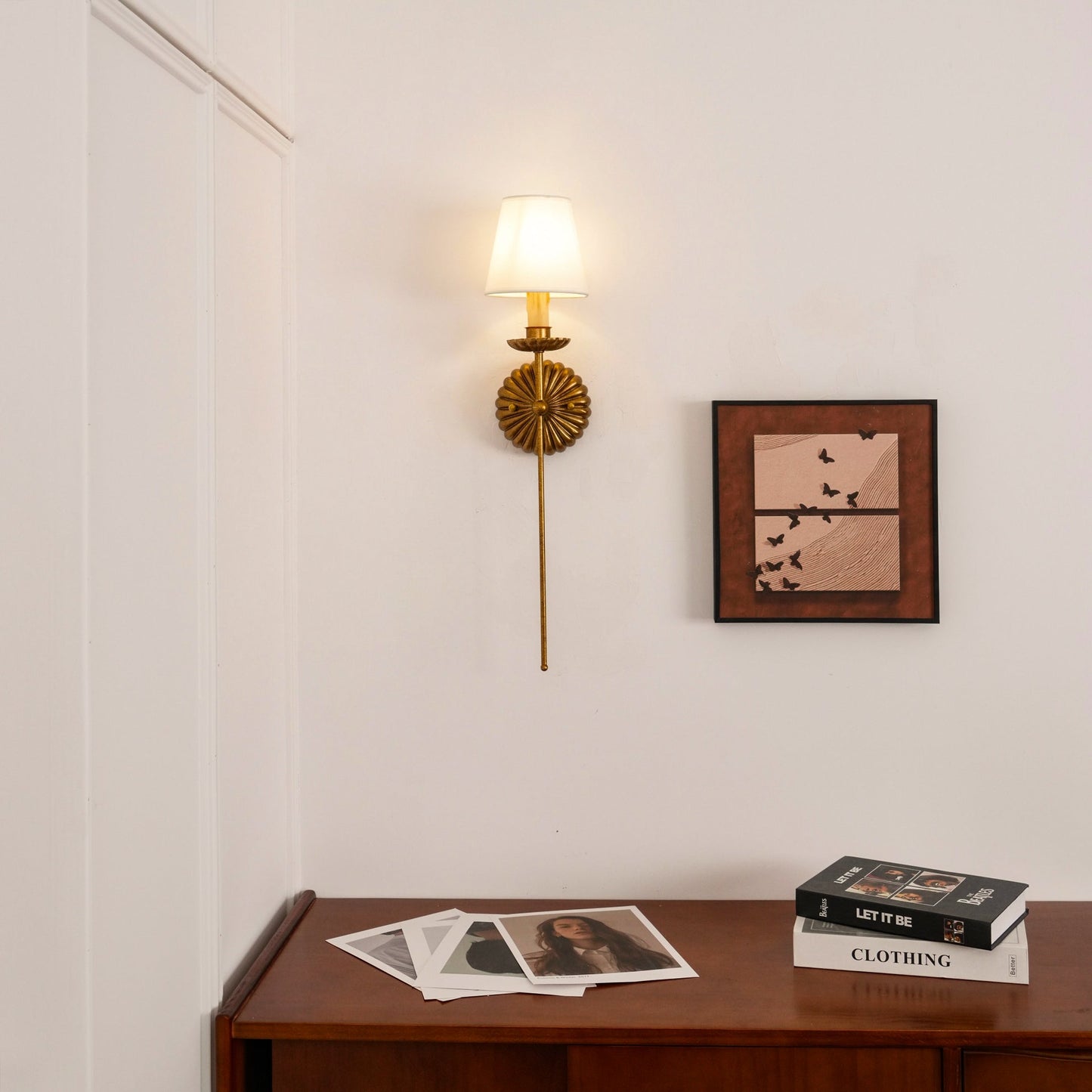 Kristy – Vintage Wandlampe im Kerzen-Stil