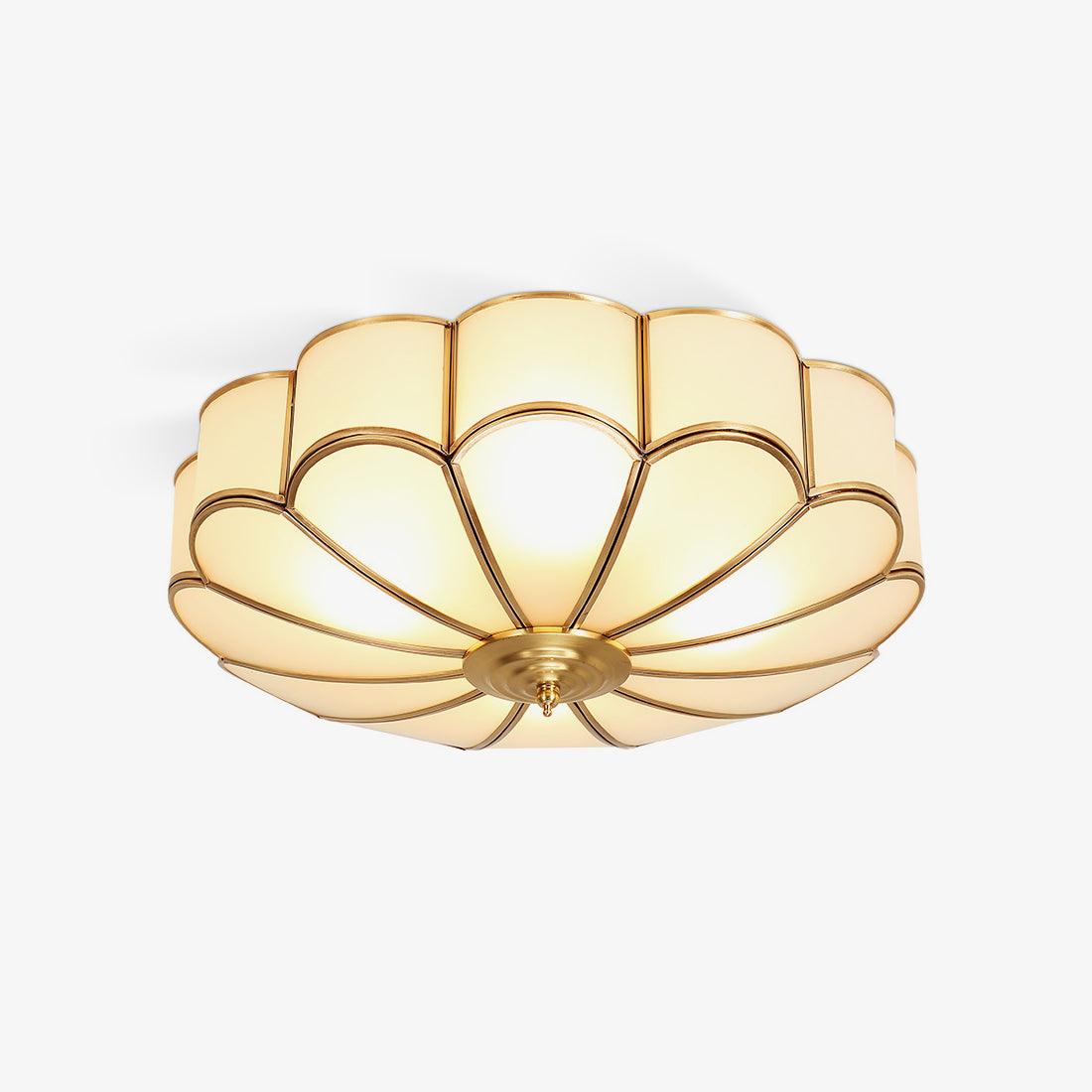 Clara – Einfache Kupfer-Deckenlampe