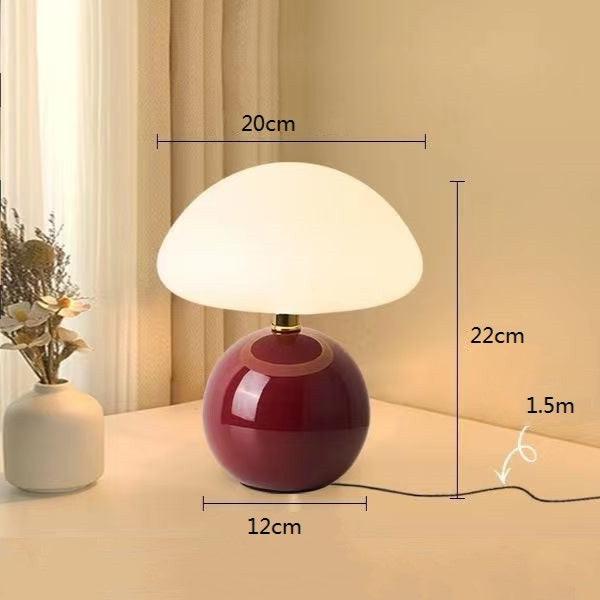 Signe – Französische Creme Pilz Lampe