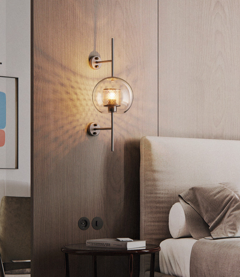 Thatcher - Moderner Wandleuchter mit Wabenstruktur-Lichtdesign
