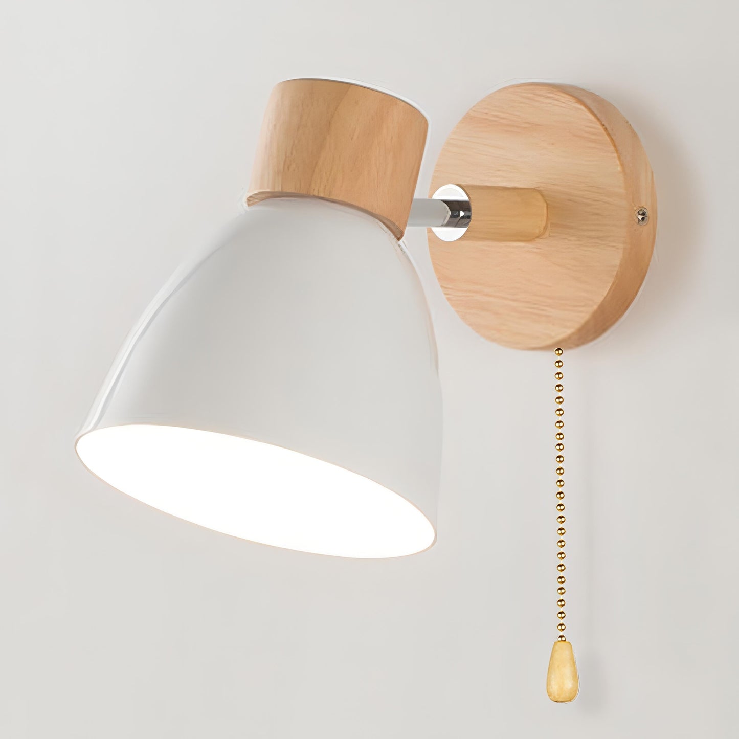 Gelo – Einfache LED-Wandlampe aus Metall
