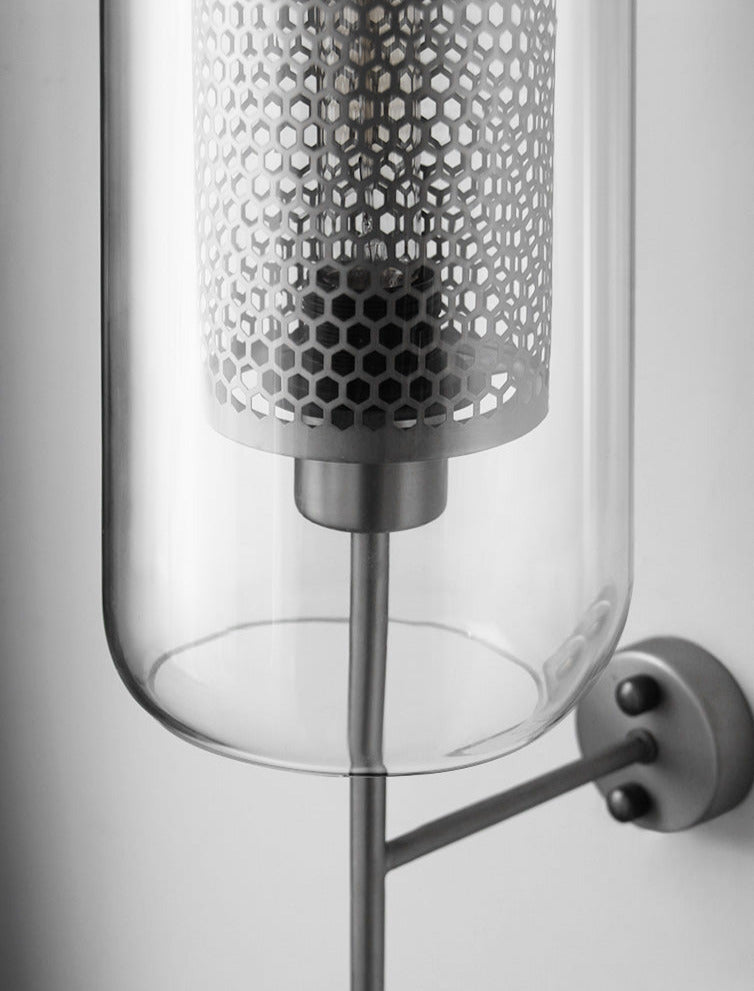 Thatcher - Moderner Wandleuchter mit Wabenstruktur-Lichtdesign