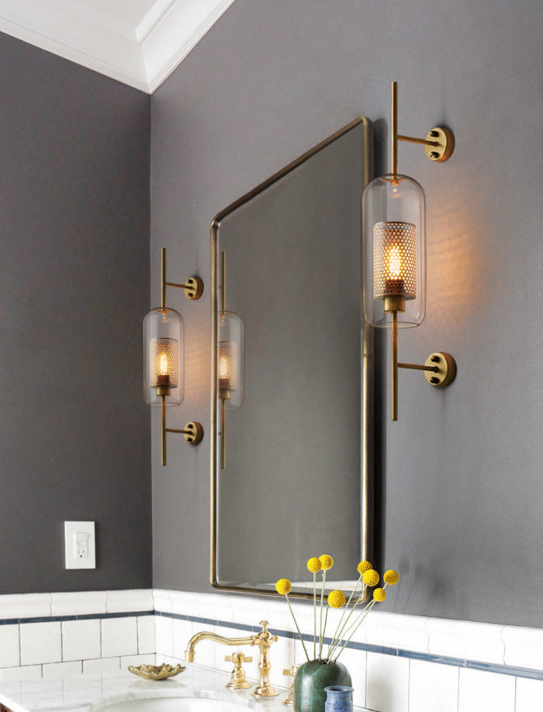 Thatcher - Moderner Wandleuchter mit Wabenstruktur-Lichtdesign