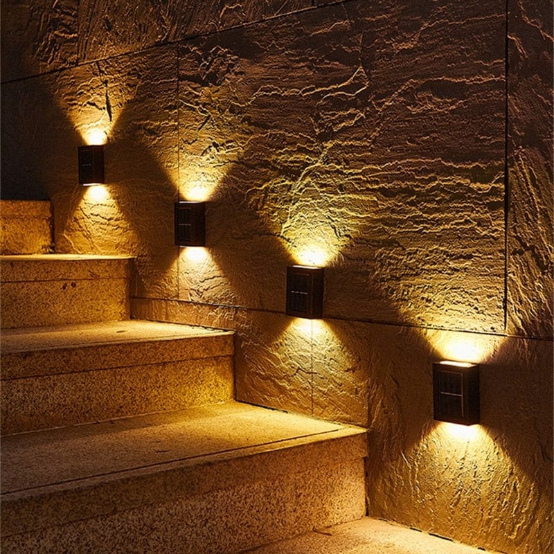 Nordic Glow - Solarbetriebene Terrassen-Wandleuchte