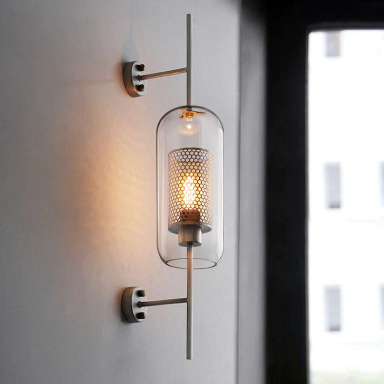 Thatcher - Moderner Wandleuchter mit Wabenstruktur-Lichtdesign