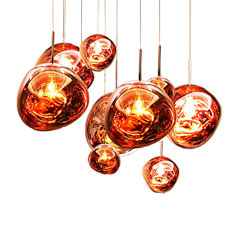 Moderne Glas-Pendelleuchten für Küchen