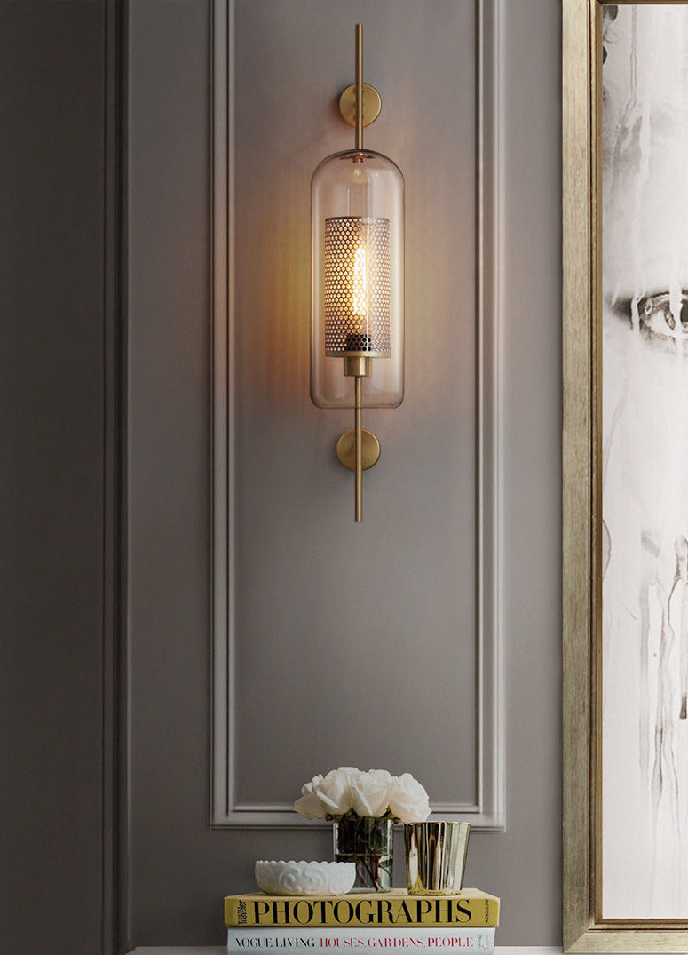 Thatcher - Moderner Wandleuchter mit Wabenstruktur-Lichtdesign