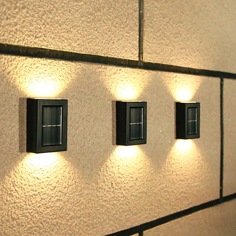 Nordic Glow - Solarbetriebene Terrassen-Wandleuchte