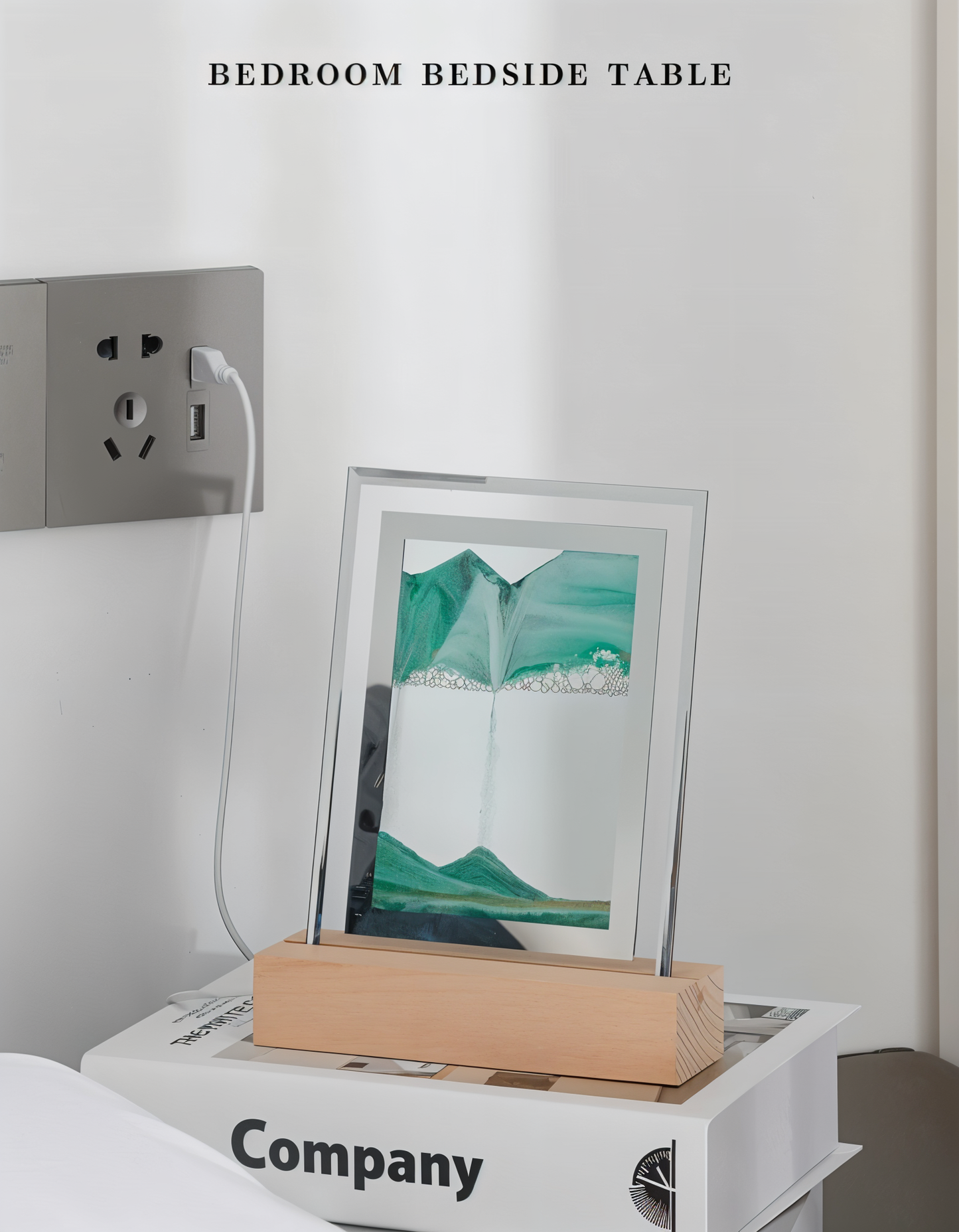 SandVista Lampe – 3D Treibsandrahmen