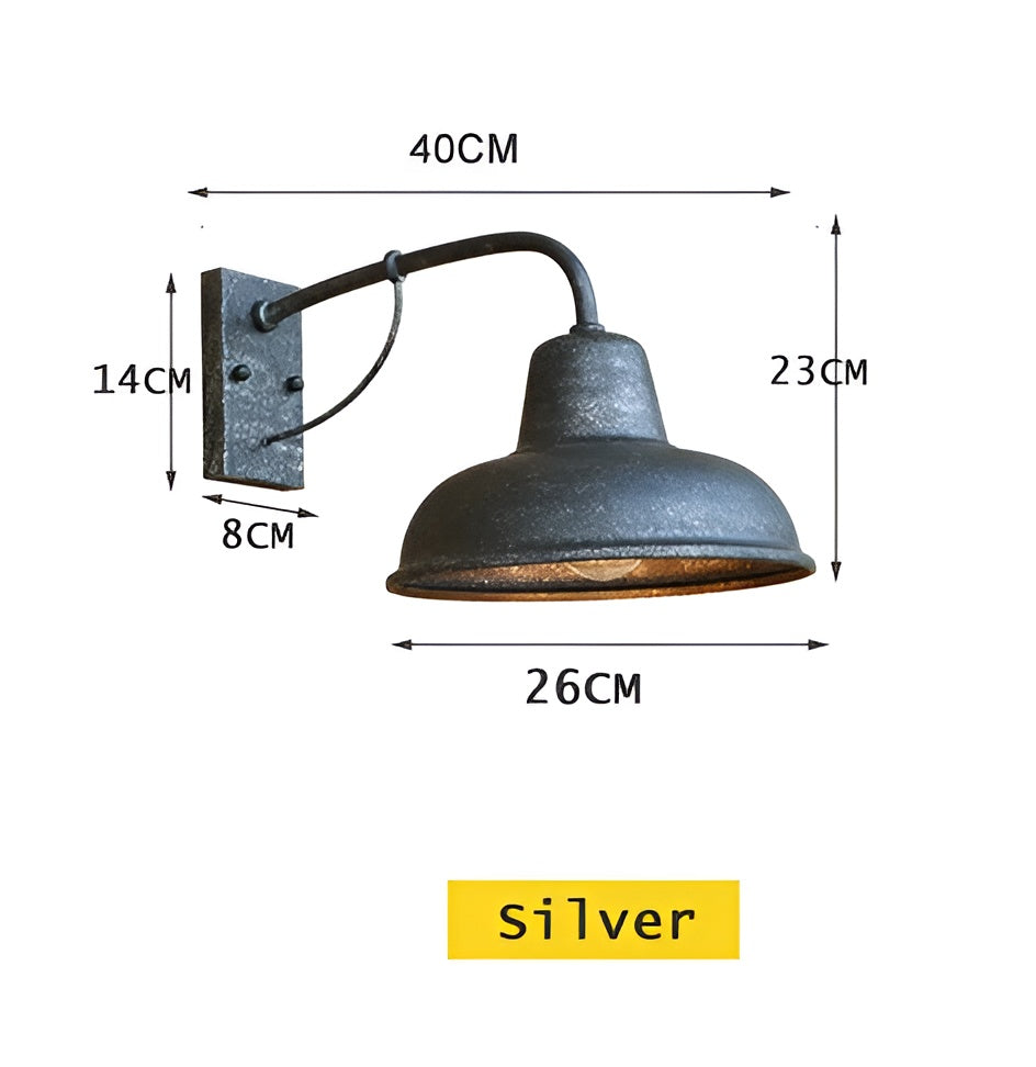 Retro Lampe - Antike Vintage Wandleuchte