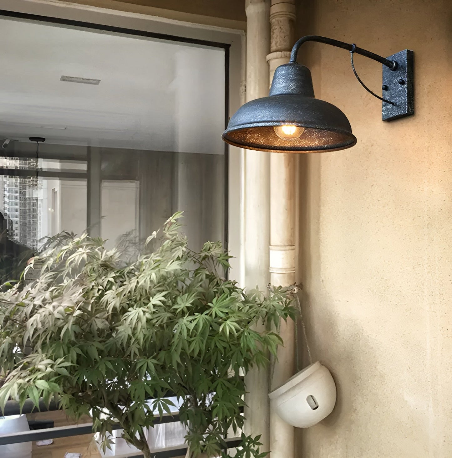 Retro Lampe - Antike Vintage Wandleuchte