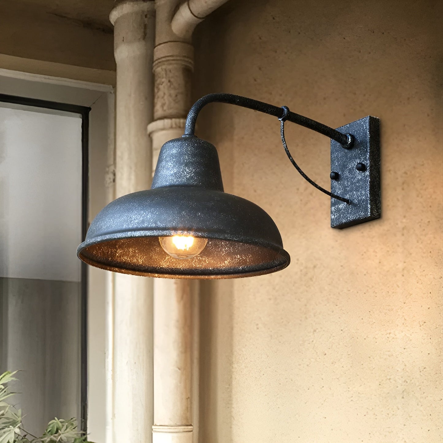 Retro Lampe - Antike Vintage Wandleuchte