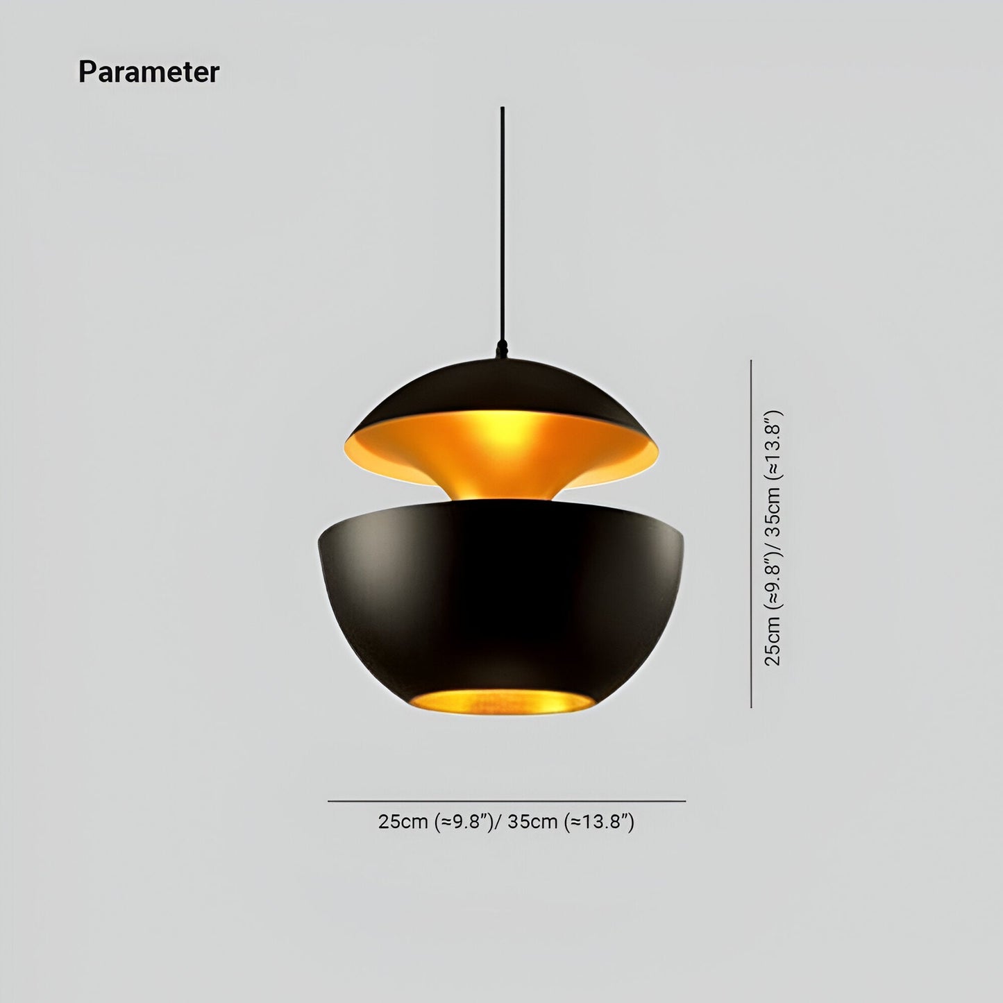 Apfel-Stil – Pendelleuchte Modernes Hängelicht