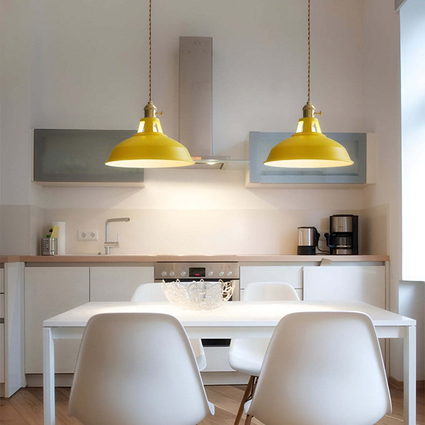 ColorLoft Pendelleuchte – Industrie-Stil mit Macaron-Farben