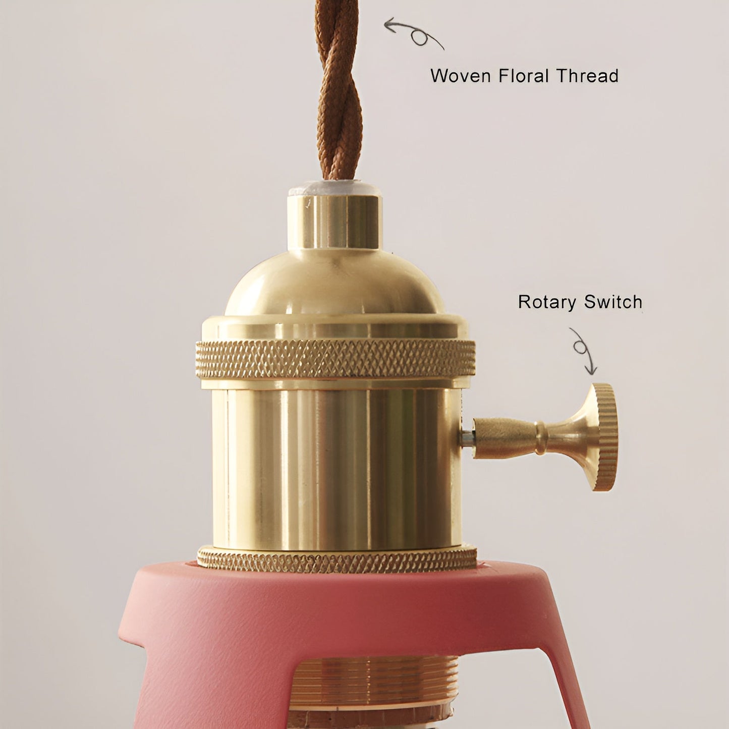 ColorLoft Pendelleuchte – Industrie-Stil mit Macaron-Farben