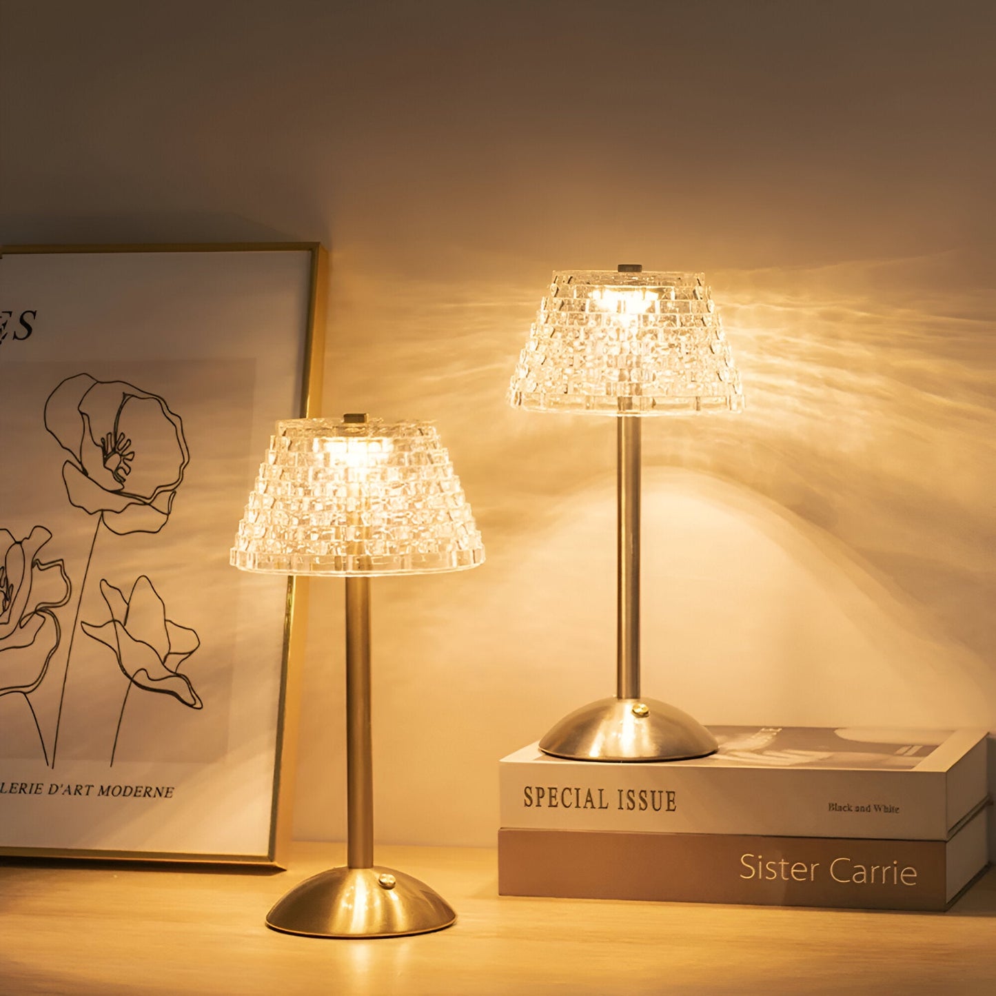 LumiTusker – Retro-Tischlampe im Elefantenstil mit kabelloser Funktion