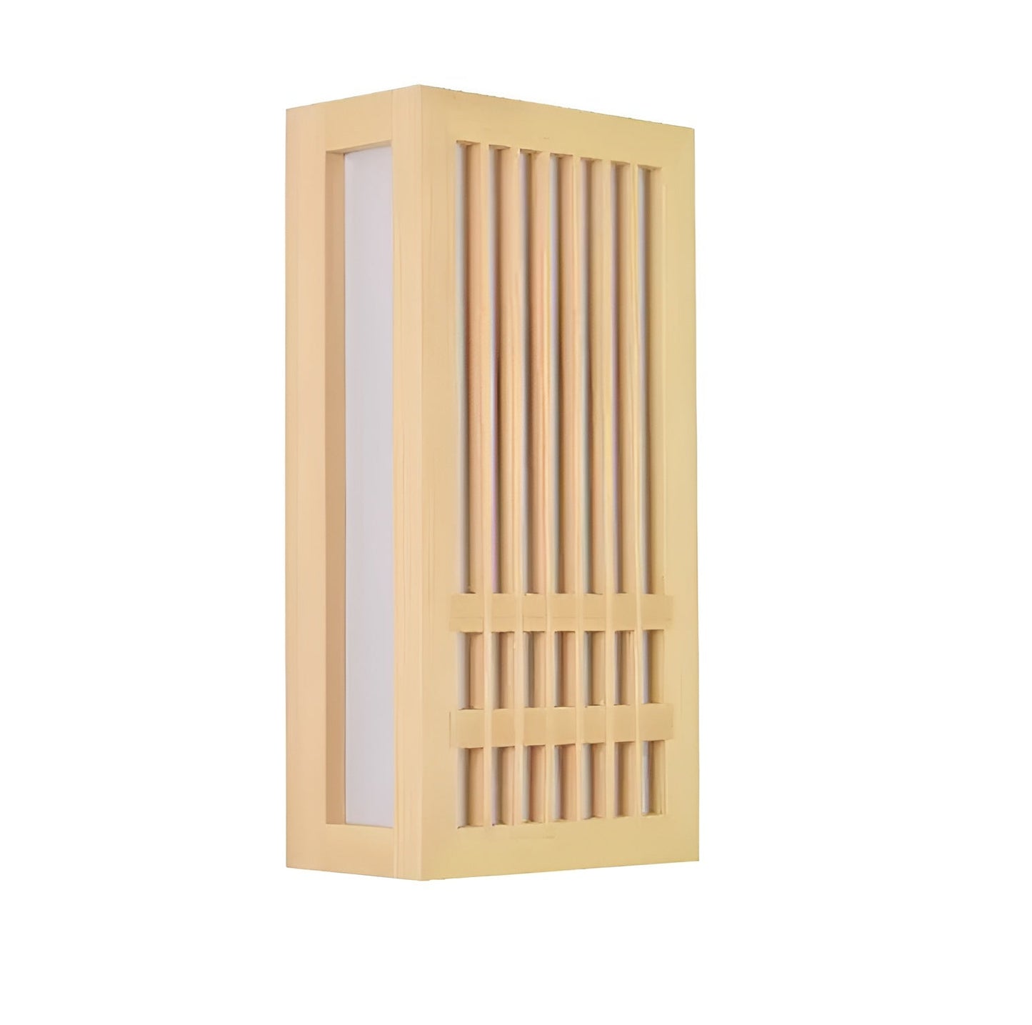 JapandiGlow – Wandlampe aus Holz & Acryl im modernen Japandi-Stil