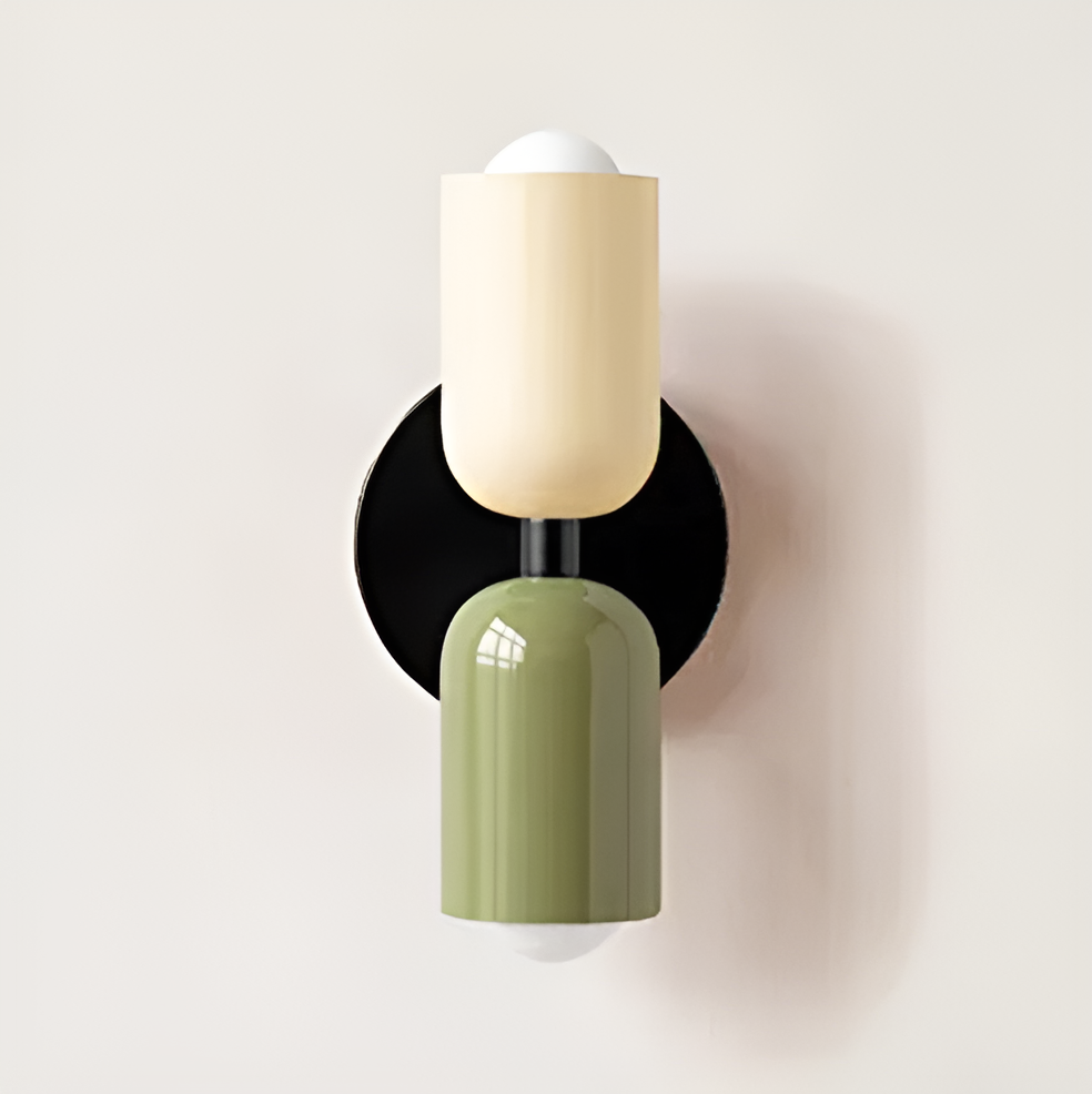 Doppelseitige französische Wandlampe