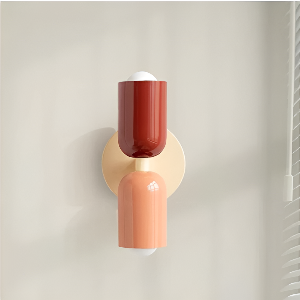 Doppelseitige französische Wandlampe