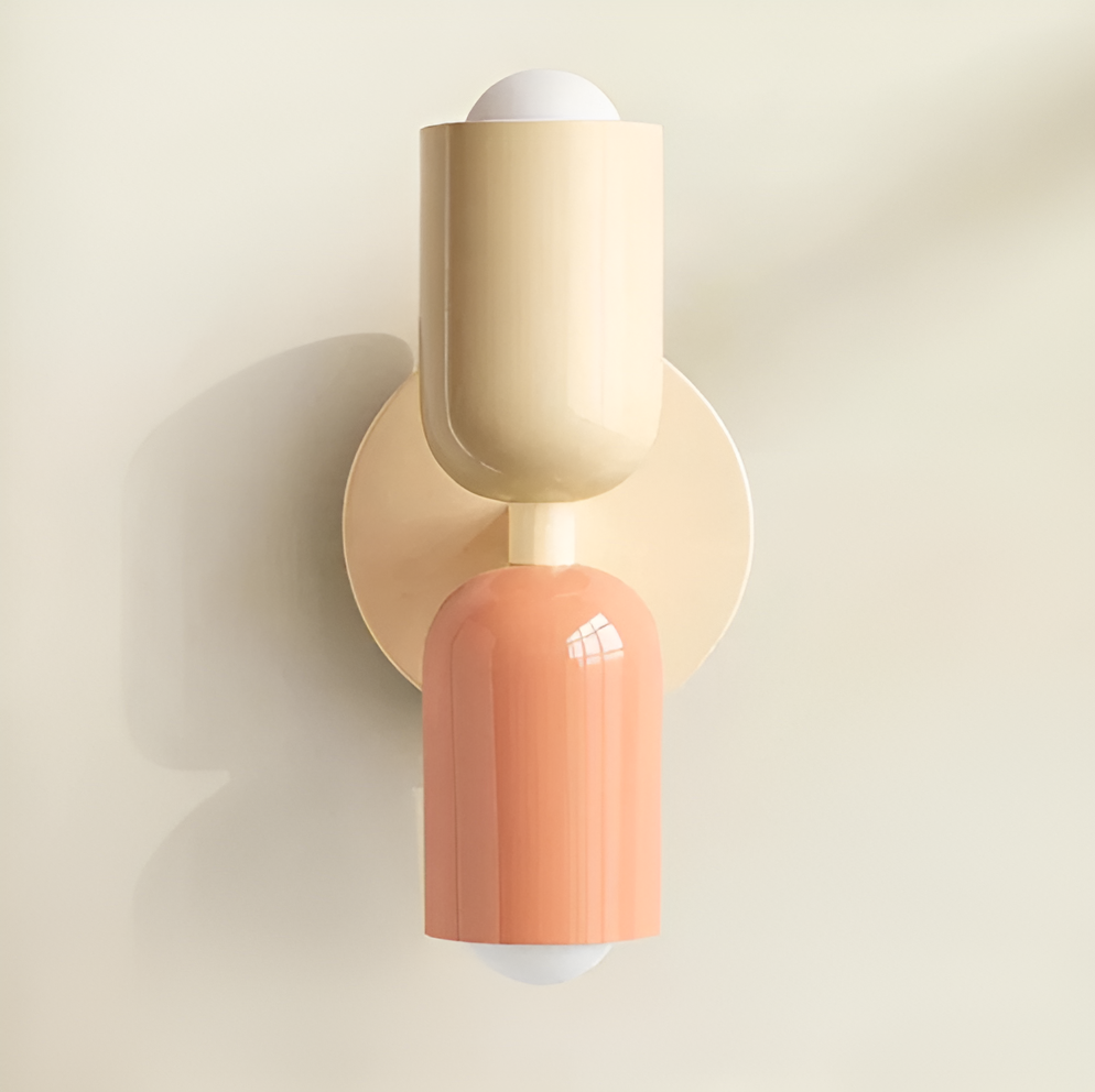 Doppelseitige französische Wandlampe