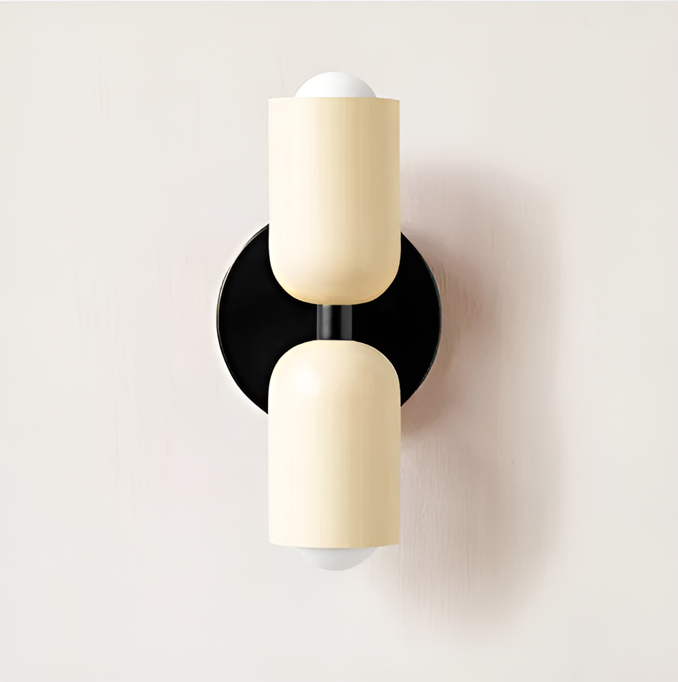 Doppelseitige französische Wandlampe