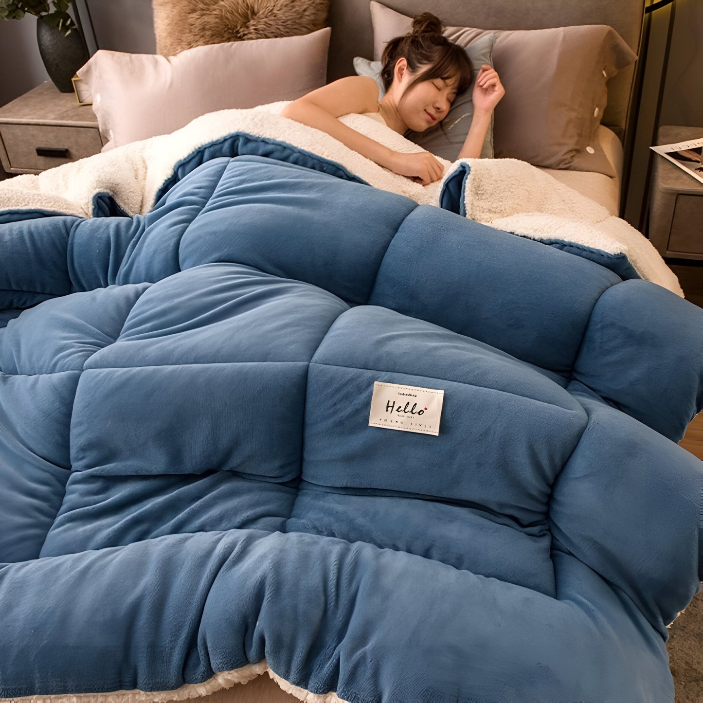 FleeceComfort - Flauschige und bequeme dicke Decke