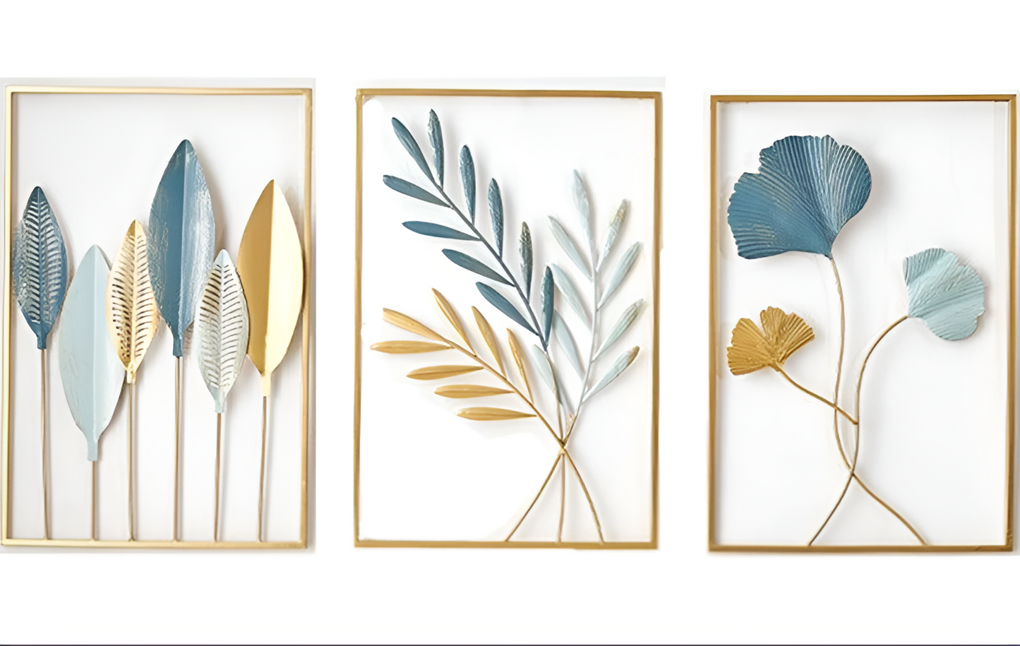 LeafAura – Metallwand-Deko im Blattdesign für moderne Räume