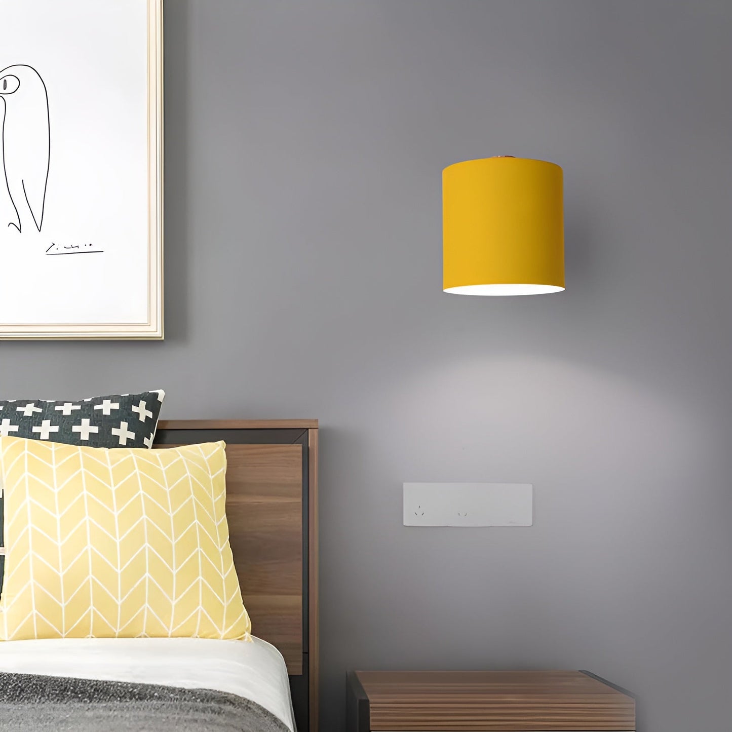 CandyHue Wandlampe – Bunte Pastellfarbe