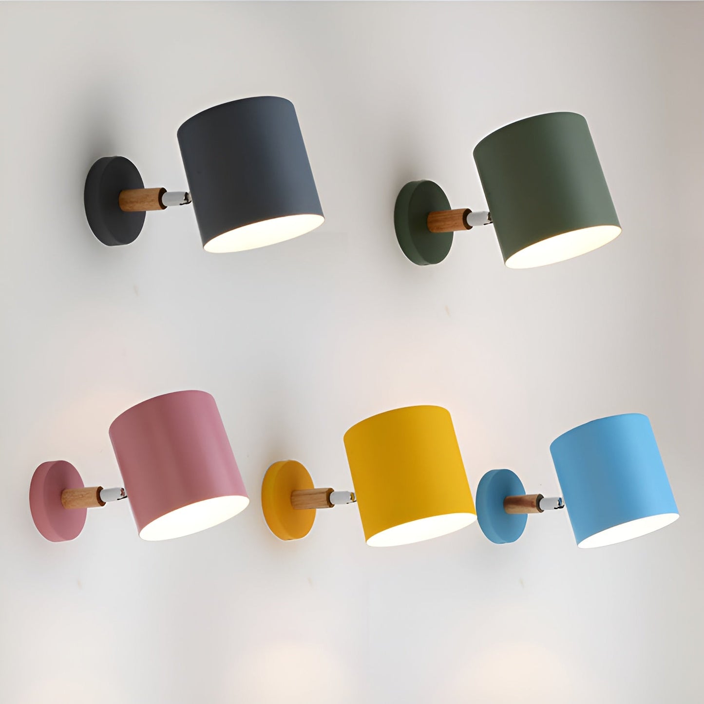 CandyHue Wandlampe – Bunte Pastellfarbe