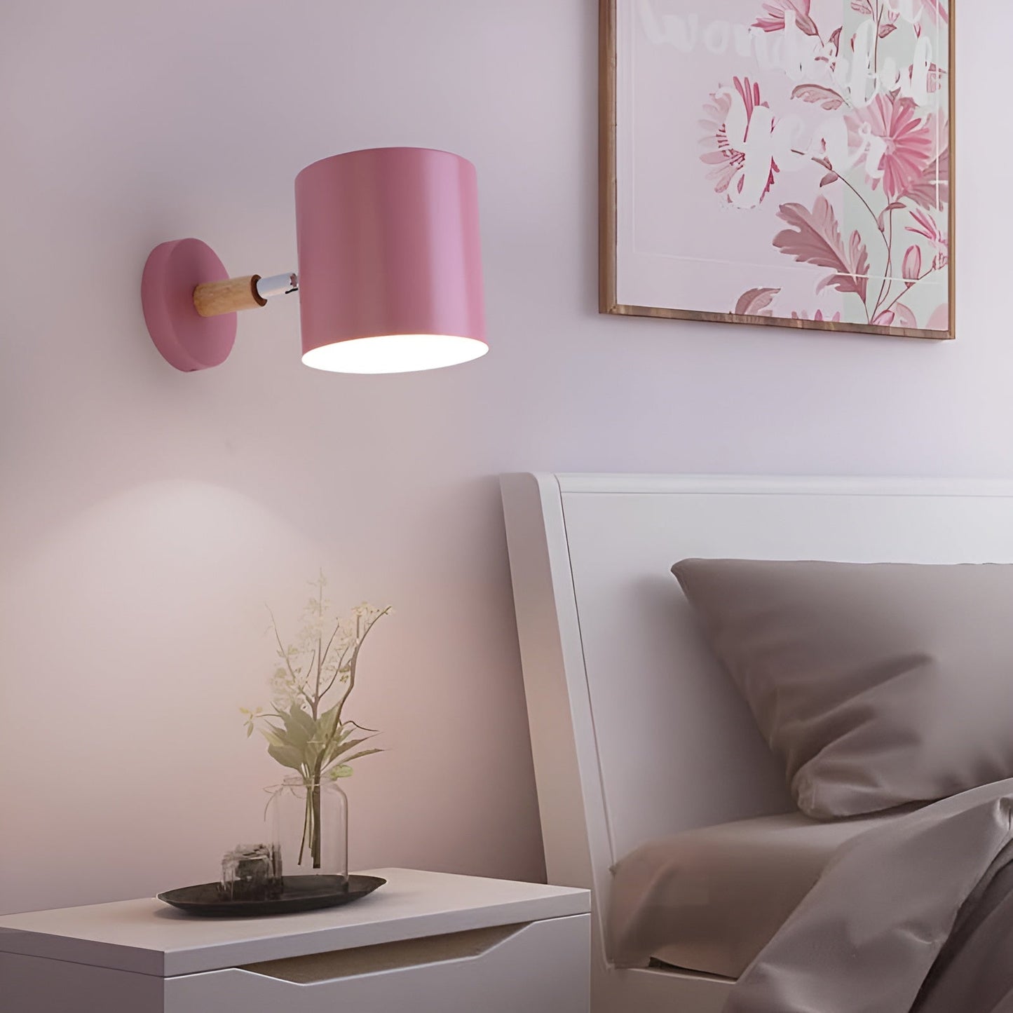 CandyHue Wandlampe – Bunte Pastellfarbe