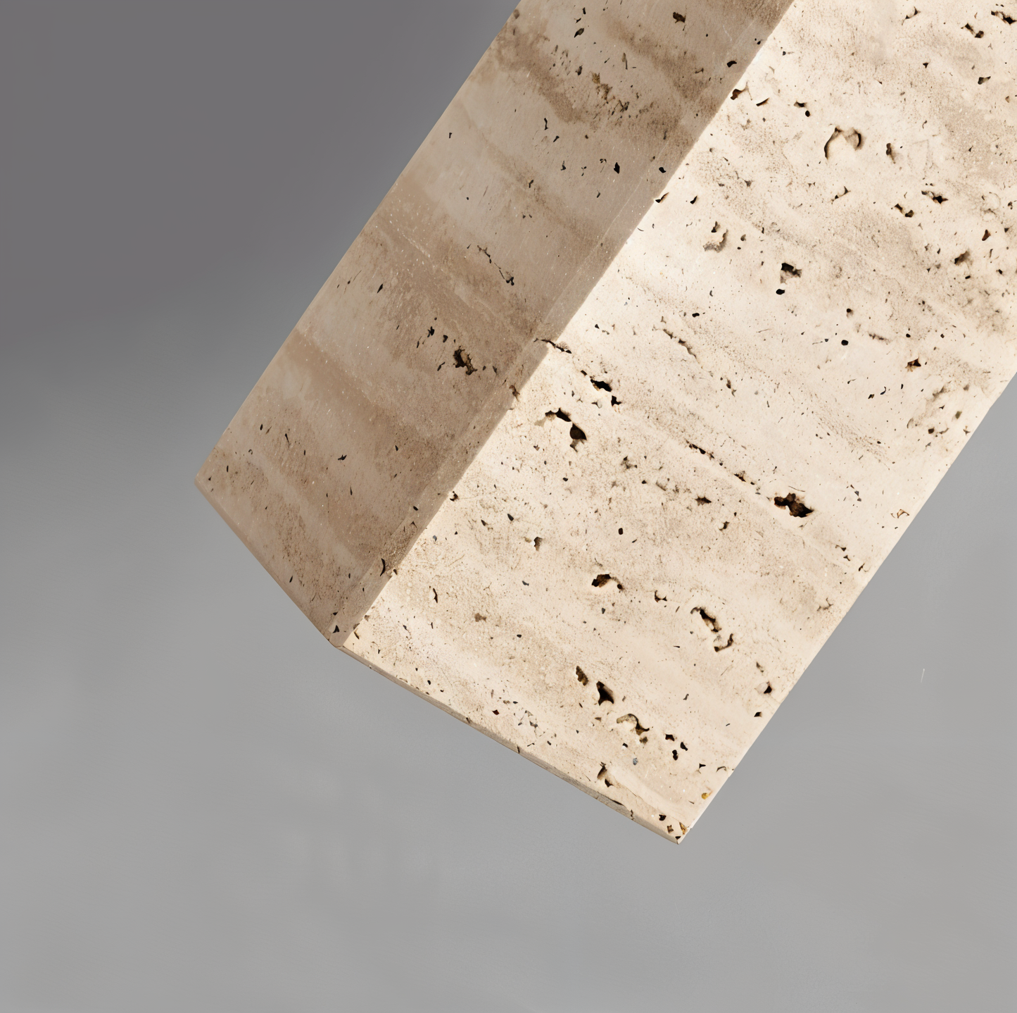 MarbleRay – Zylinder-Deckenleuchte aus Marmor mit edler Röhrenform