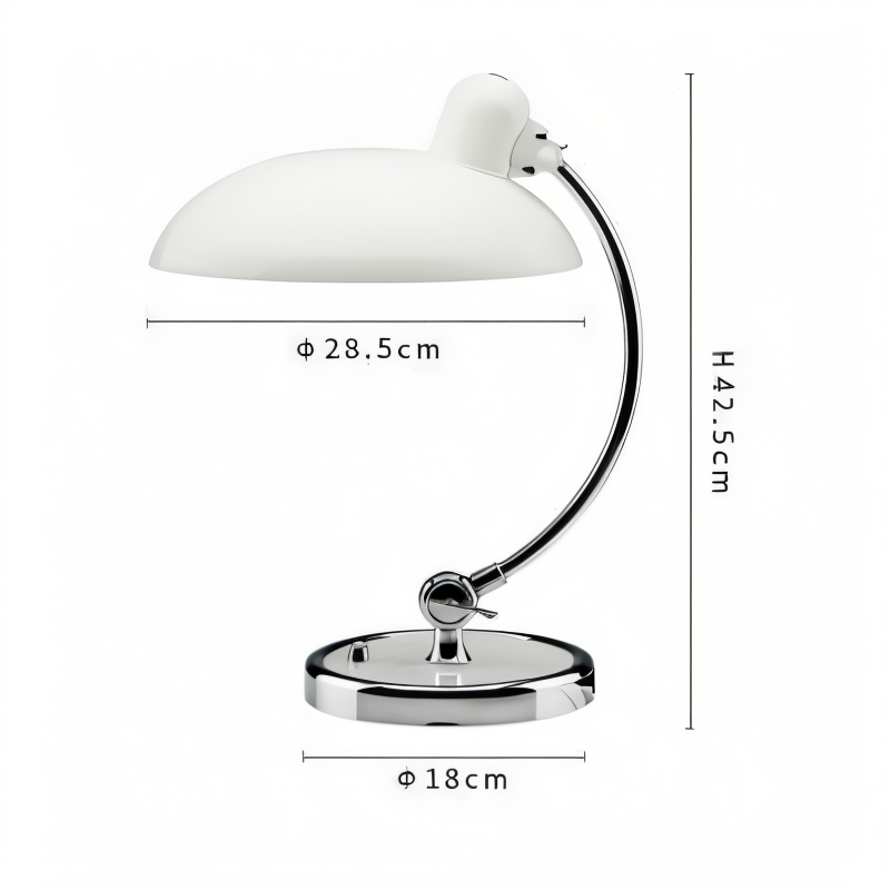Minimalistische Tischlampe Im Retro-Stil